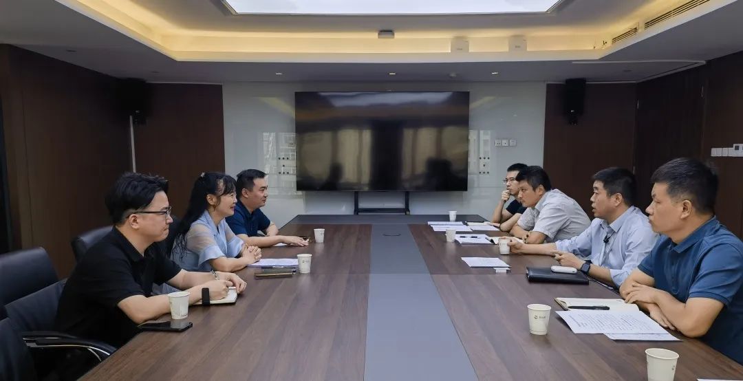 公司與經(jīng)開渭北發(fā)展集團(tuán)、渭北建設(shè)集團(tuán)座談交流