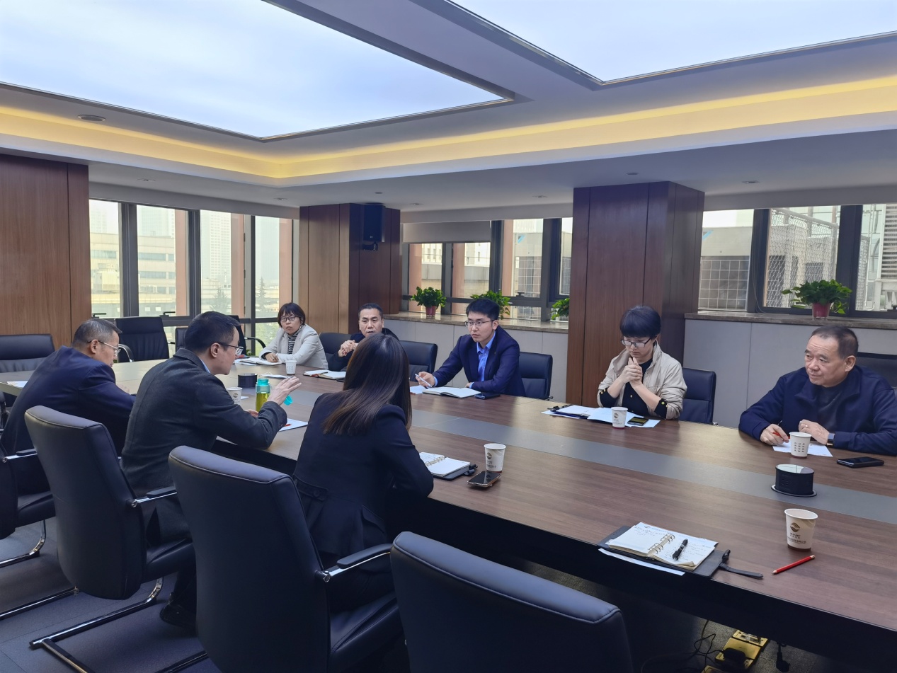 固定收益部與長(zhǎng)安信托政信事業(yè)部、西安未央城市建設(shè)集團(tuán)有限公司進(jìn)行業(yè)務(wù)座談                                                                                         