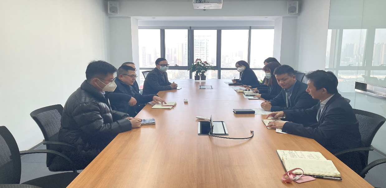 長(zhǎng)安財(cái)通與陜西金融資產(chǎn)管理股份有限公司、融創(chuàng)西北公司座談交流